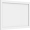 Ekena Millwork Cornell Flat Panel Decorative Wall Panel, 40"W x 26"H x 5/8"P WALP40X26X062CNL - alternate 1